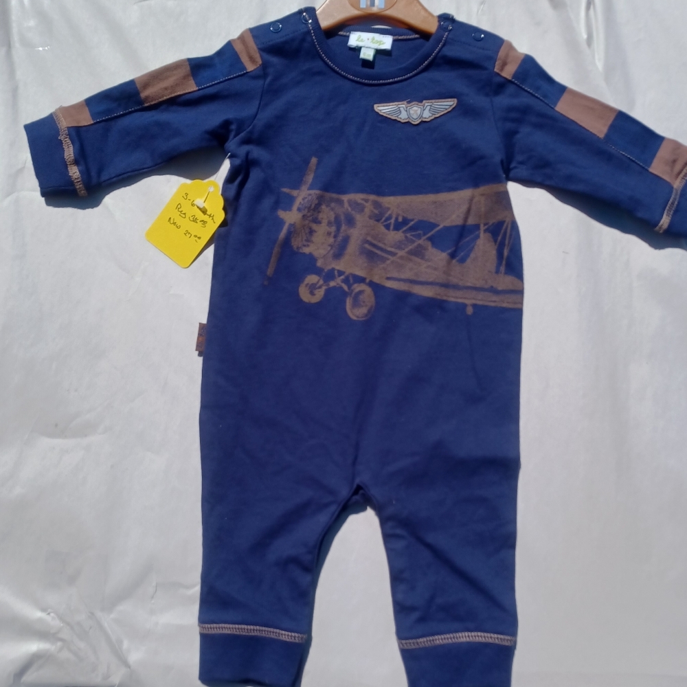 Le Top, Size 6 months, navy